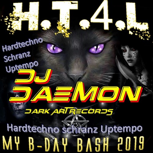 Dj - Daemon From dark art records @ HT4L  Birthday - Bash - 2k19