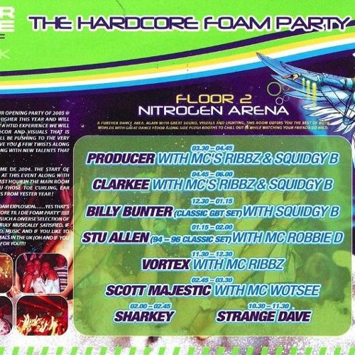 Dj Producer--HTID Event 6--Hardcore Foam Party