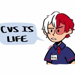 My Hero Academia roleplay except it's just Todoroki working at a CVS Pharmacy