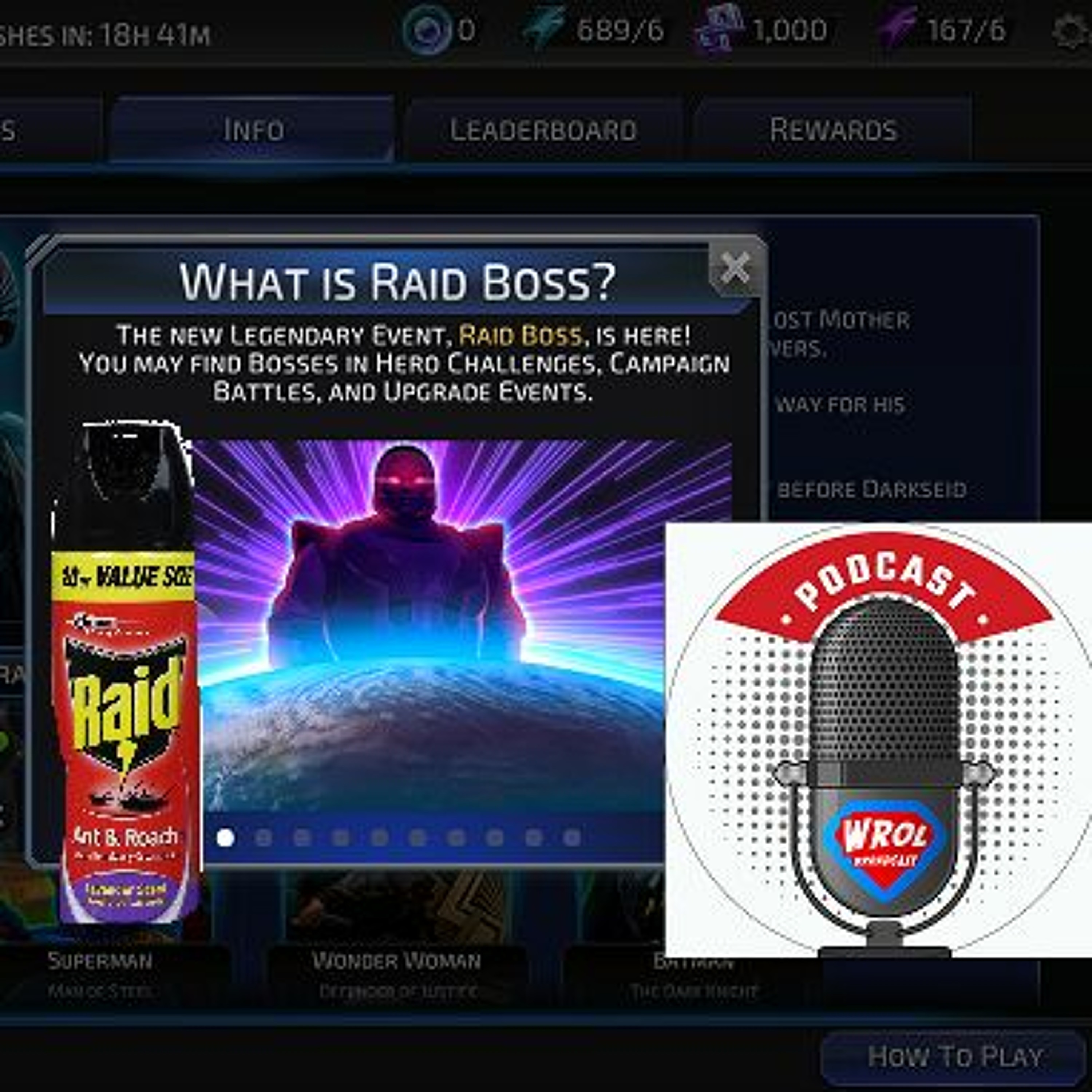 WROL Broadcast: DC Legends Unofficial Podcast!