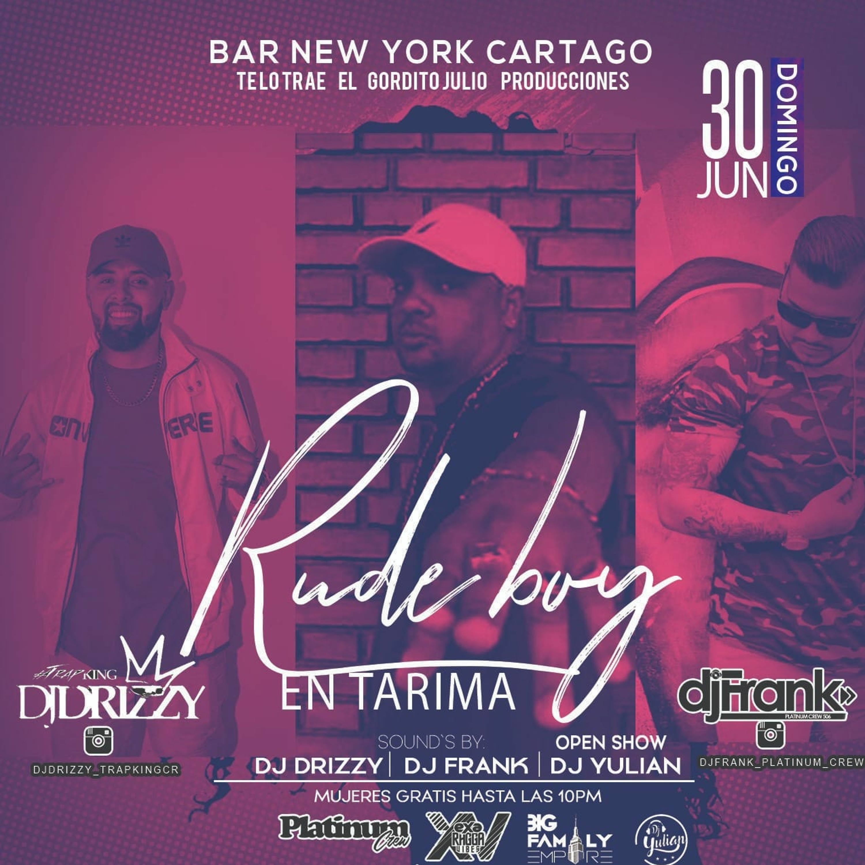 DJ FRANK & DJ DRIZZY (B2B) CARTAGO - BAR NEW YORK - AUDIO LIVE episode artwork