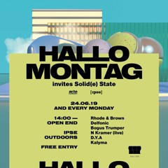 Delfonic @ Hallo Montag Open Air 24.06.2019