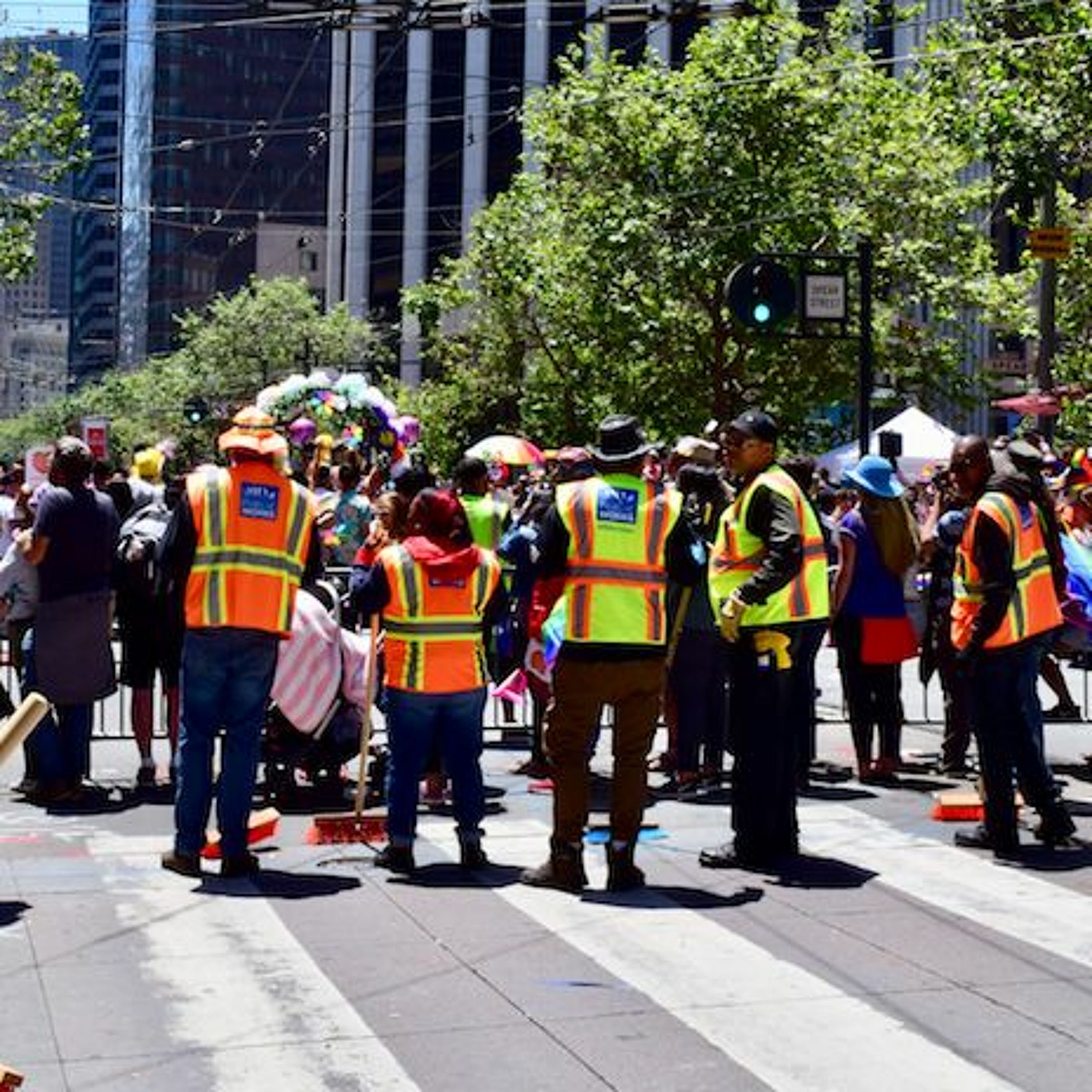 Cleaning up after the San Francisco Pride March episode artwork