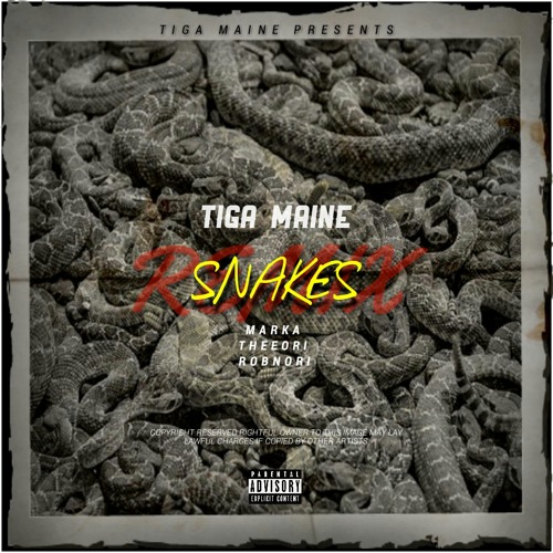Tiga Maine - Snakes Remix (Ft. Marka x TheeOri & ROBNORI)