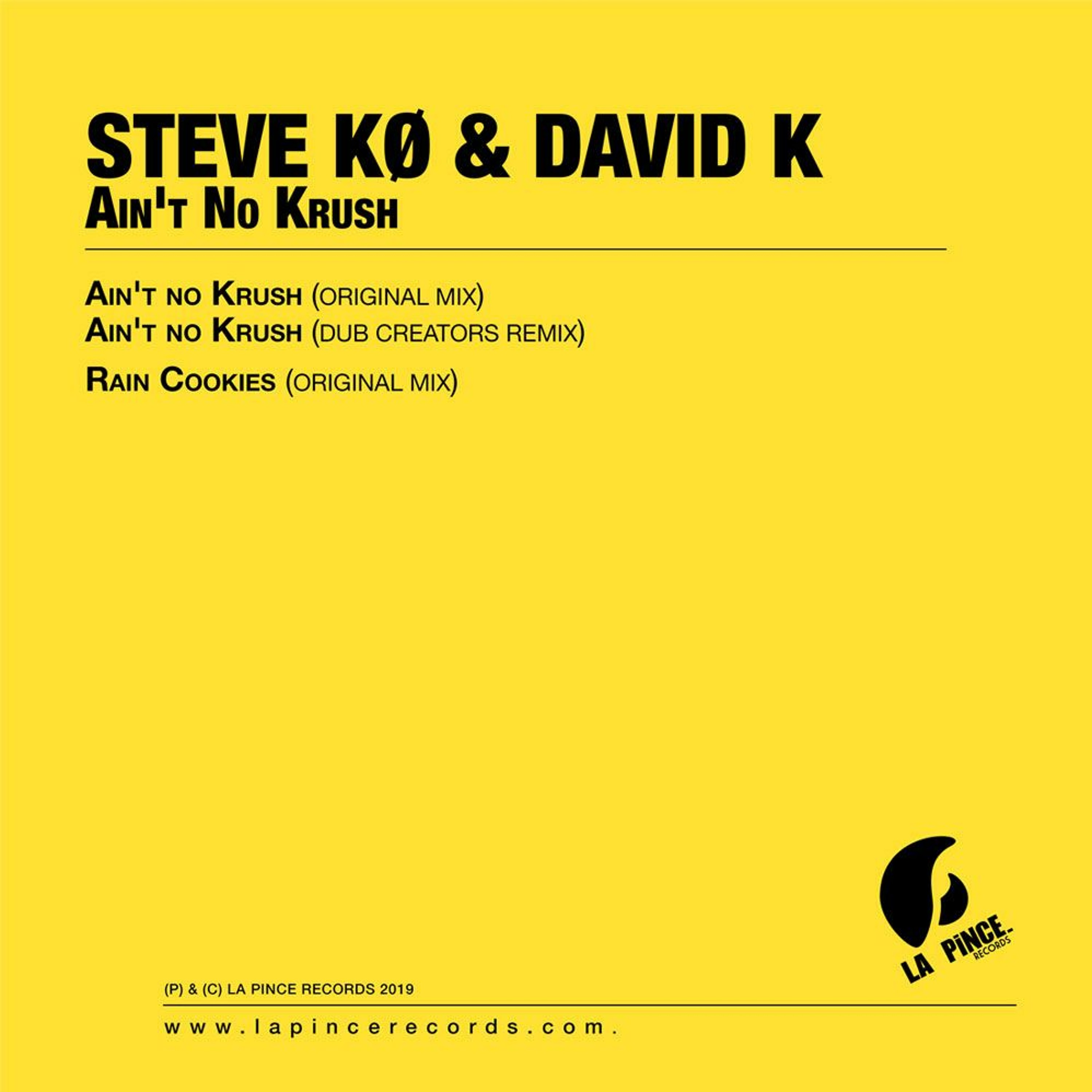 LPR005D - Steve Ko & David K - Ain't No Krush (Dub Creators Remix) - SNIPPET