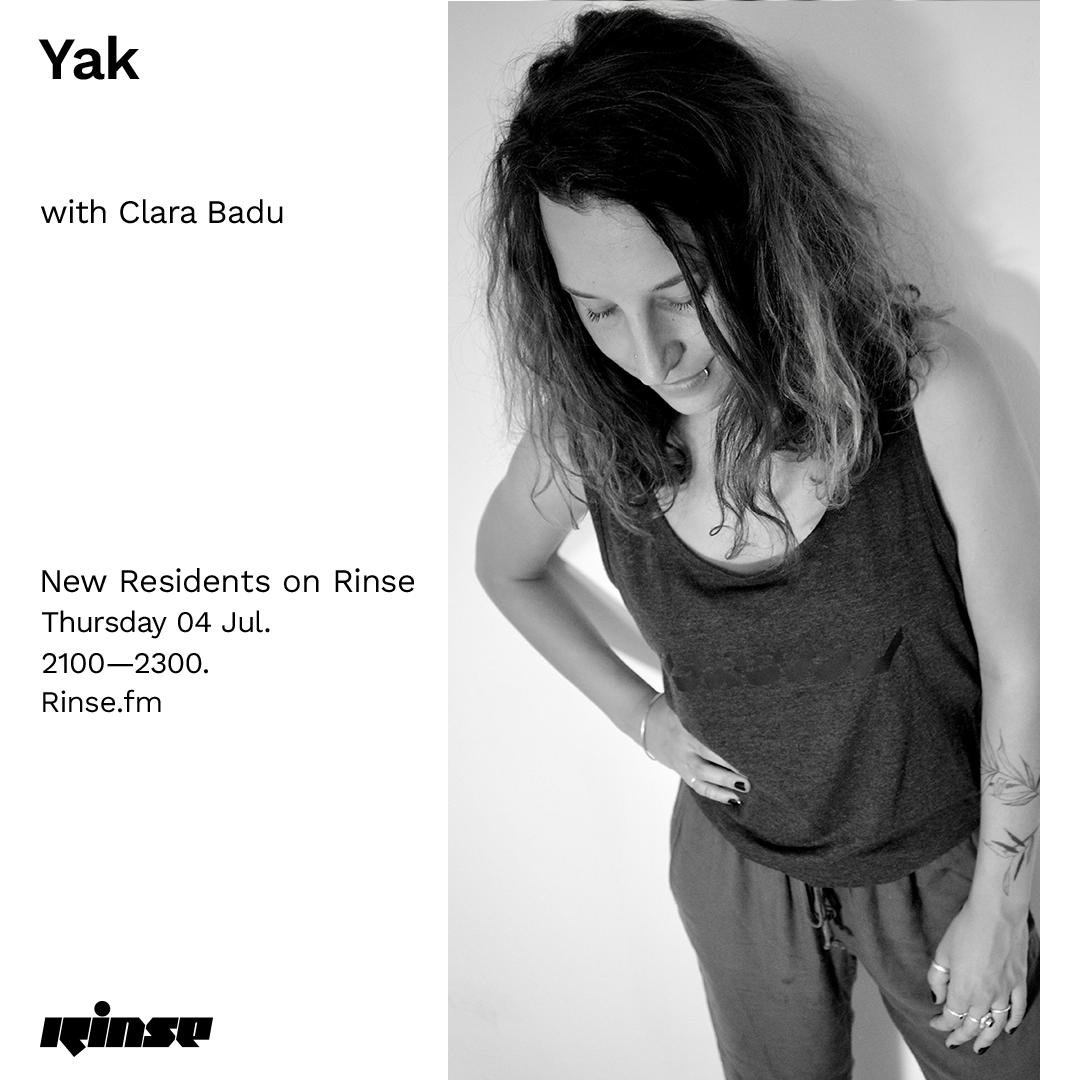 Yak with Clara Badu - 4th July 2019