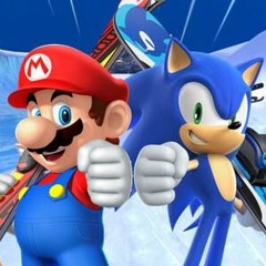 Mario & Sonic At The Olympic Winter Games DS - Rocket Ski Jumping