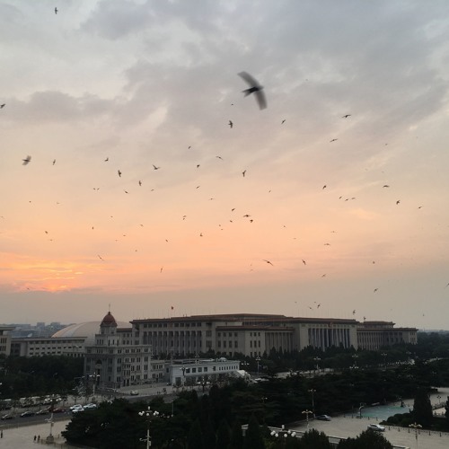 The Sound of Tiananmen Square at Dusk
