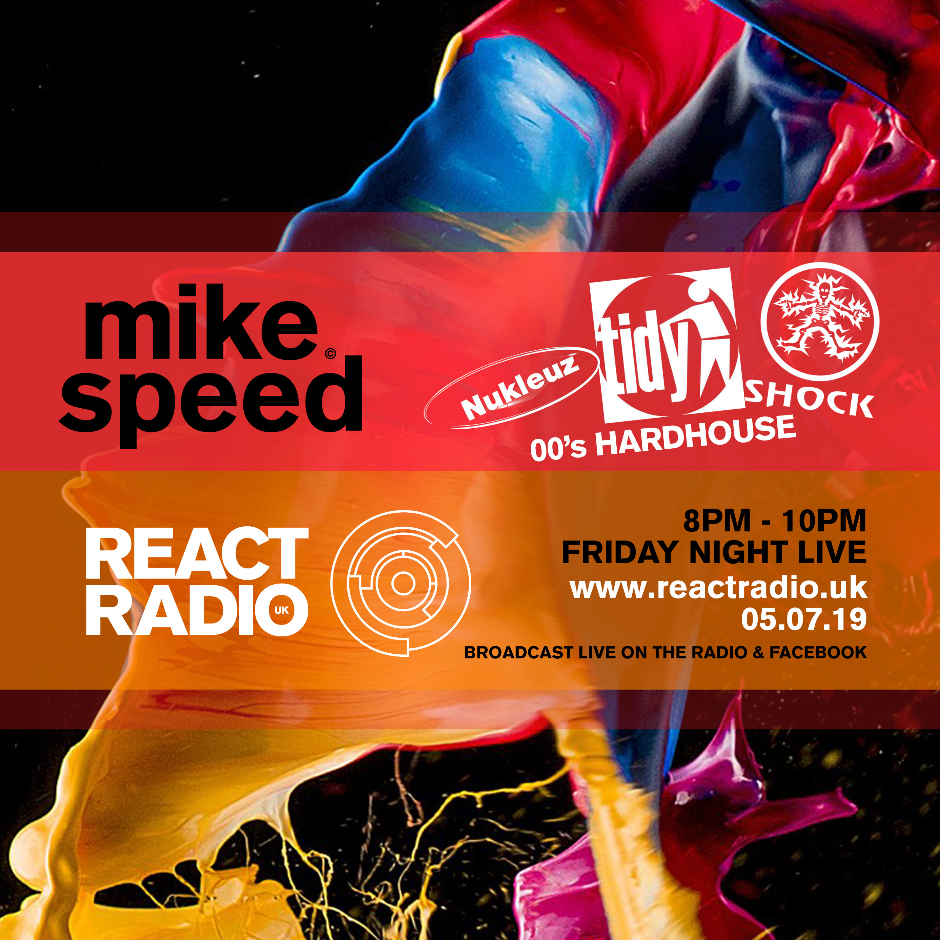 Mike Speed | React Radio UK Show | www.reactradio.uk | Underground & Oldskool Beats