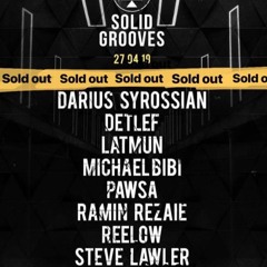 DARIUS SYROSSIAN - PRINTWORKS LONDON recorded live at SOLID GROOVES BIRTHDAY April 2019