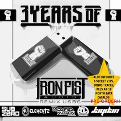 3 YEARS OF IRON FIST AUDIO USB