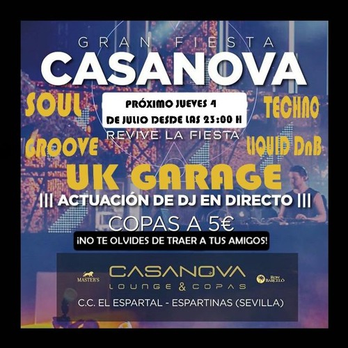 SESION CASANOVA 2019 "comienzo"(uk garage)