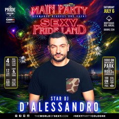 D'Alessandro LIVE at SEXY Party Cologne PRIDE Edition 2019