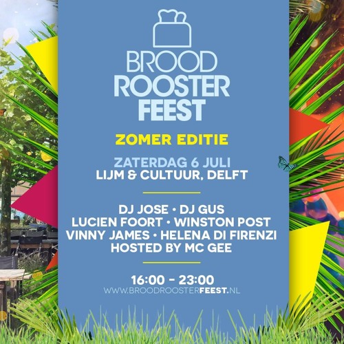 DJ JOSE Live Set @ Broodrooster Summer Edition 06 - 07 - 2019