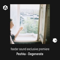 💥 feeder sound exclusive premiere: Peshka - Degenerate