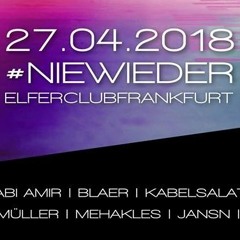KabelSalat @ 'NIEWIEDER' im Elfer Club, Frankfurt Sachsenhausen 27.04.2018 (Part I)