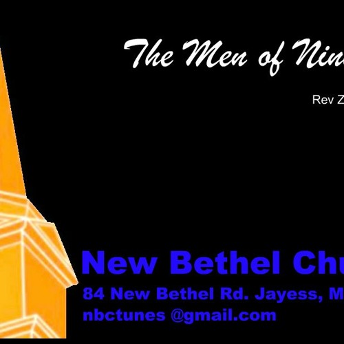 Rev Zach Wells - The Men Of Nineveh