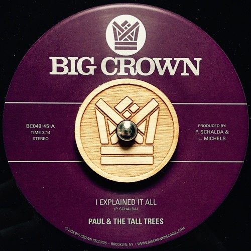 Paul & The Tall Trees - I Explained It All - BC049-45 - Side A