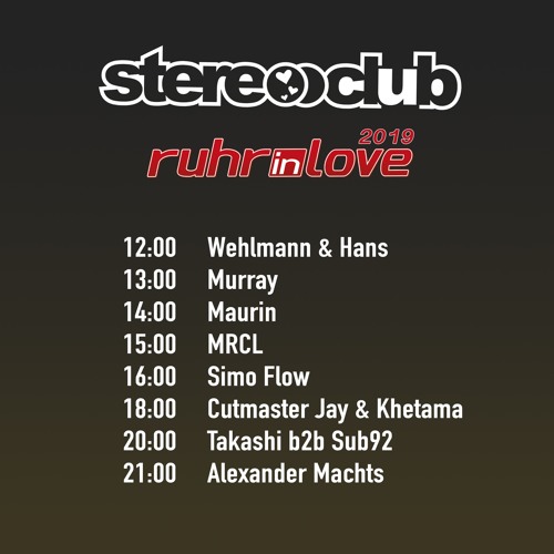 Stereo Club Stage - Ruhr in Love 2019