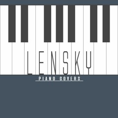 lensky - Little Dark Age (MGMT piano cover)
