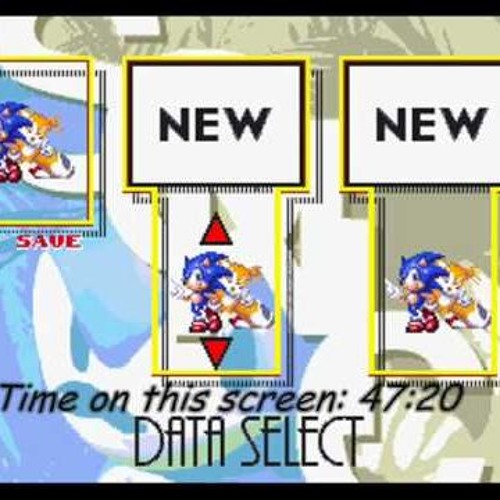 Sonic The Hedgehog 3 Music - Data Select (Alternative)
