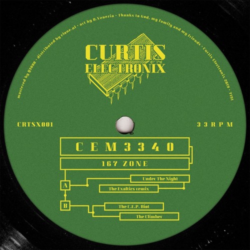 CEM3340 - 167 Zone EP (CRTSX001)
