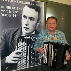 SPRINGENDE PUNTEN ACCORDEONIST LUC COENE
