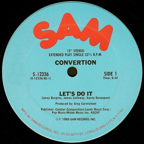 Convertion - Let's Do It (12") (1980)