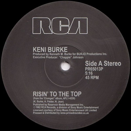 Stream Keni Burke - Rising To The Top (12