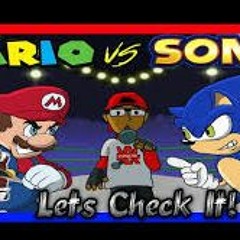 mario vs sonic cartoon beat box battles