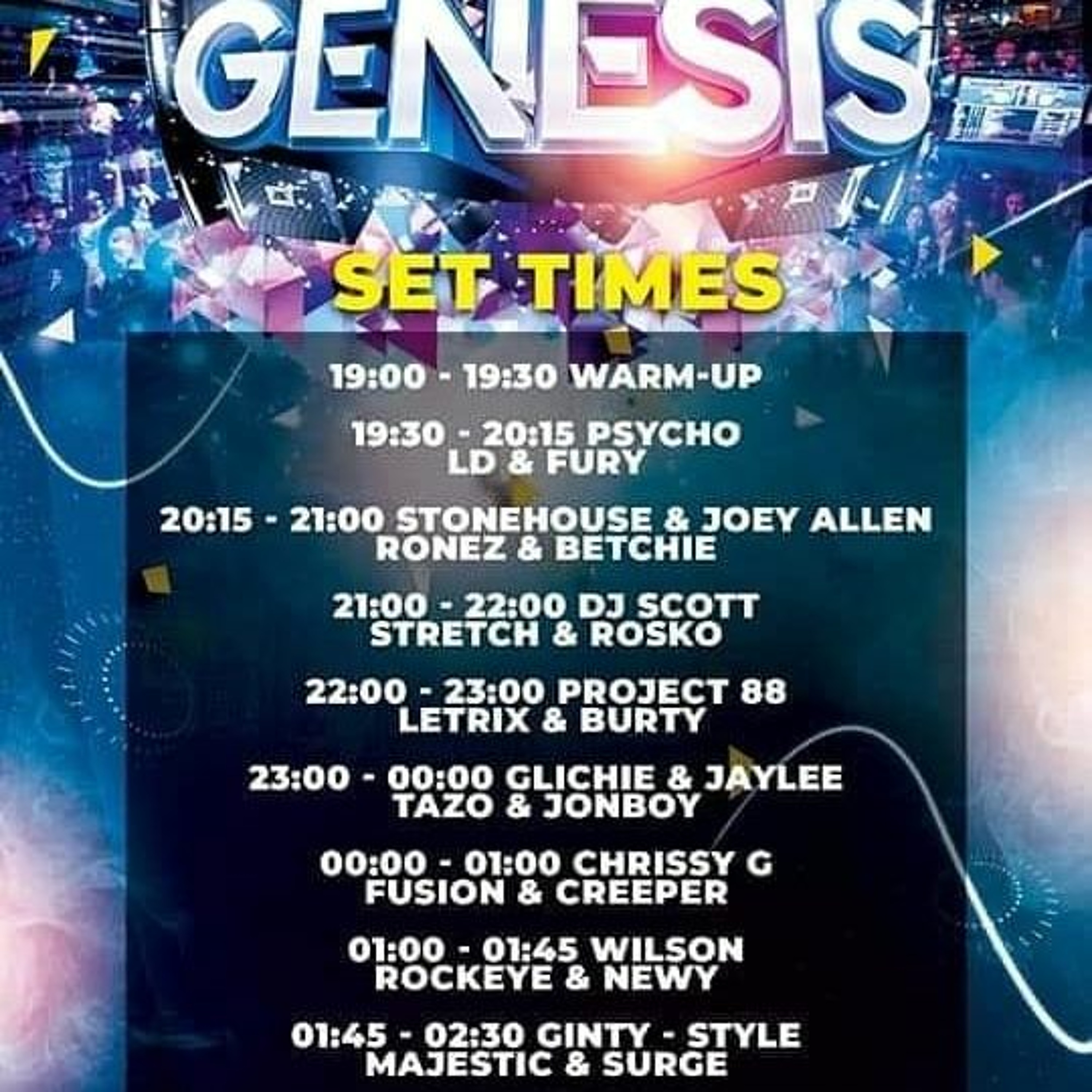 Dj Danny Gray - GENESIS - Promo Mix - Genesis @ Can Can, South Shields, 19th july 19 episode artwork