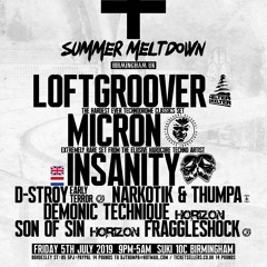 Insanity @ Chapel Of Chaos Summer Meltdown 05.07.19 (next event 04.10.19)