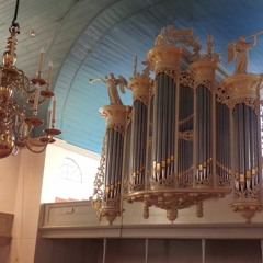 Wilhelm Friedemann Bach: Fuge in g-moll. Jan Dekker Naber orgel Grote Kerk Sliedrecht.