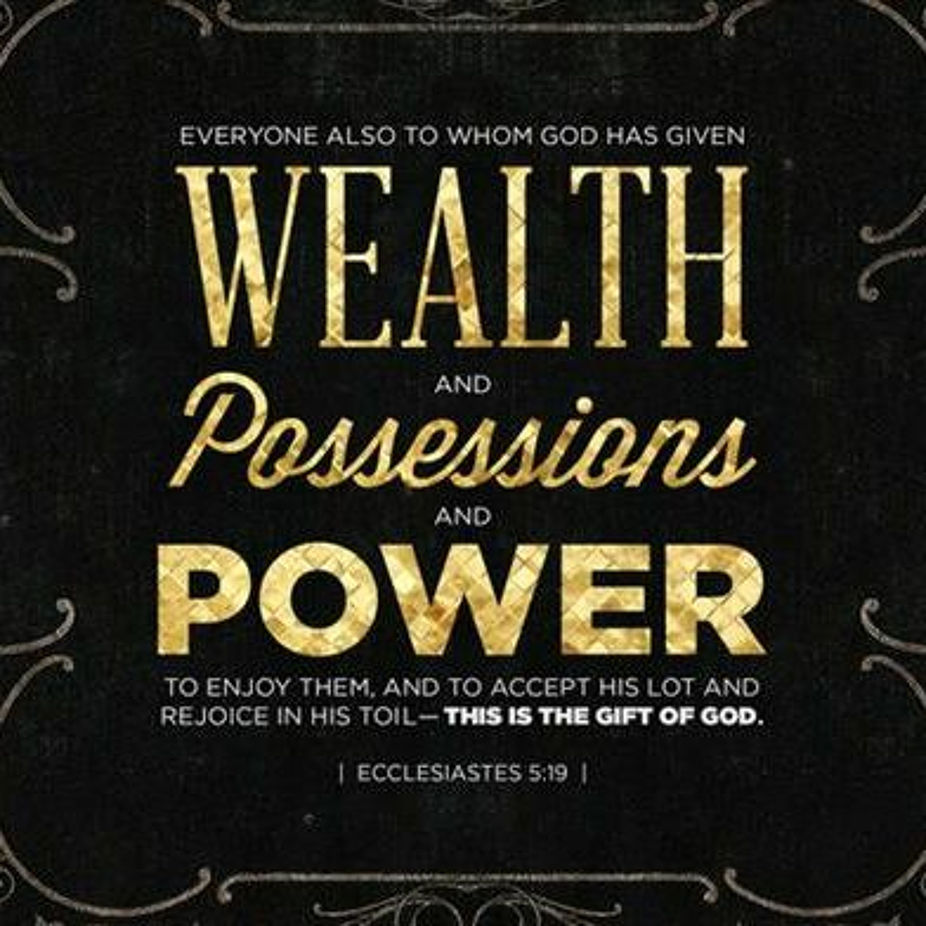 Ecclesiastes 5.8 - 6.9 - -Wealth Won't Satisfy episode artwork