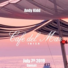 Andy Kidd - Live @ 'Cafe Del Mar' Ibiza 7th July 2019