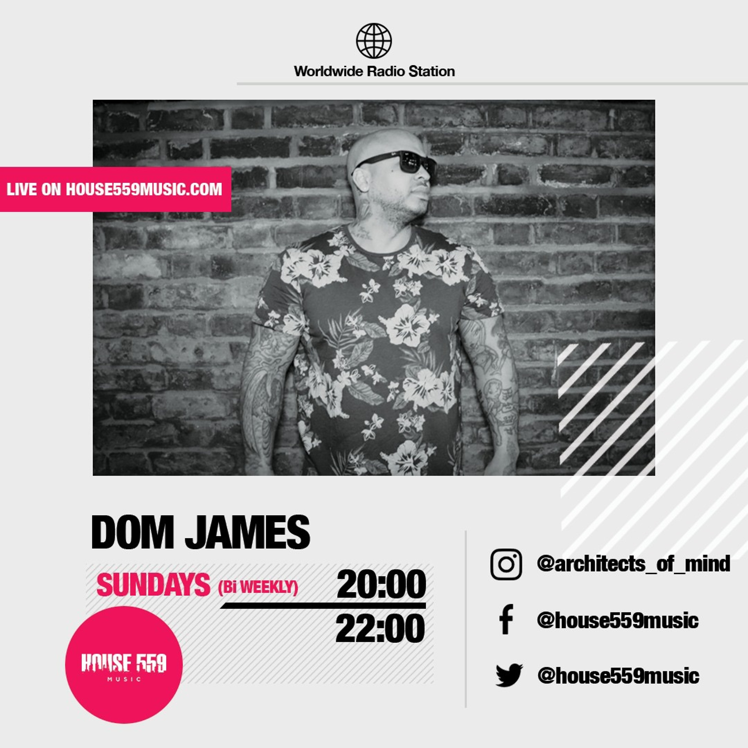 Dom James - 14/7/9 episode artwork