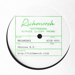 PREMIERE – Enjanzea2 – Tubular (Richmerch)