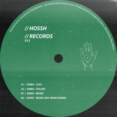 PREMIERE: Dieru - Mono (Ray Mono Remix) [Hossh Records]