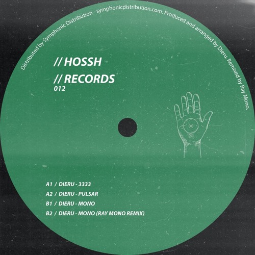 PREMIERE: Dieru - Mono (Ray Mono Remix) [Hossh Records]