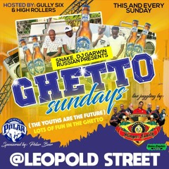 SLINGERZ FAMILY LIVE (GHETTO SUNDAY'S) DJ GARWIN DJ KESTON SELECTOR MATIC SELECTOR TALLBOSS