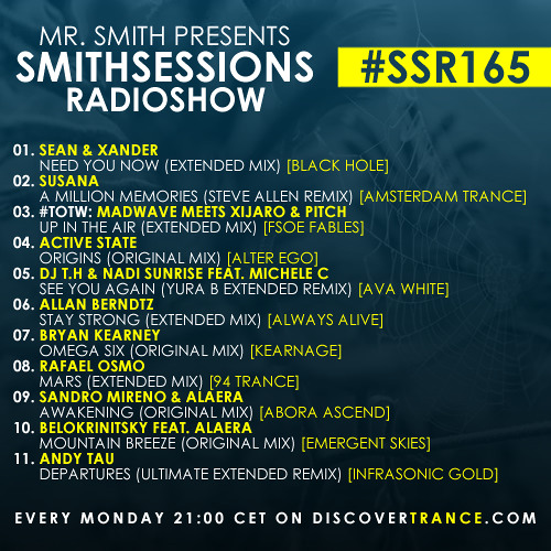 Smith Sessions Radioshow 165