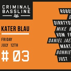 Robosonic @ Kater Blau Berlin [for CriminalBassline] - 12.07.2019