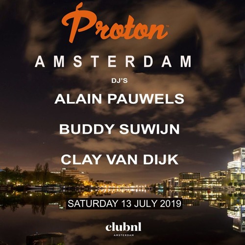 2019 Buddy Suwijn for Proton Amsterdam @ Club NL