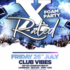 DJ JayMILLER X Rated Foam Party| Promotional Mix CD