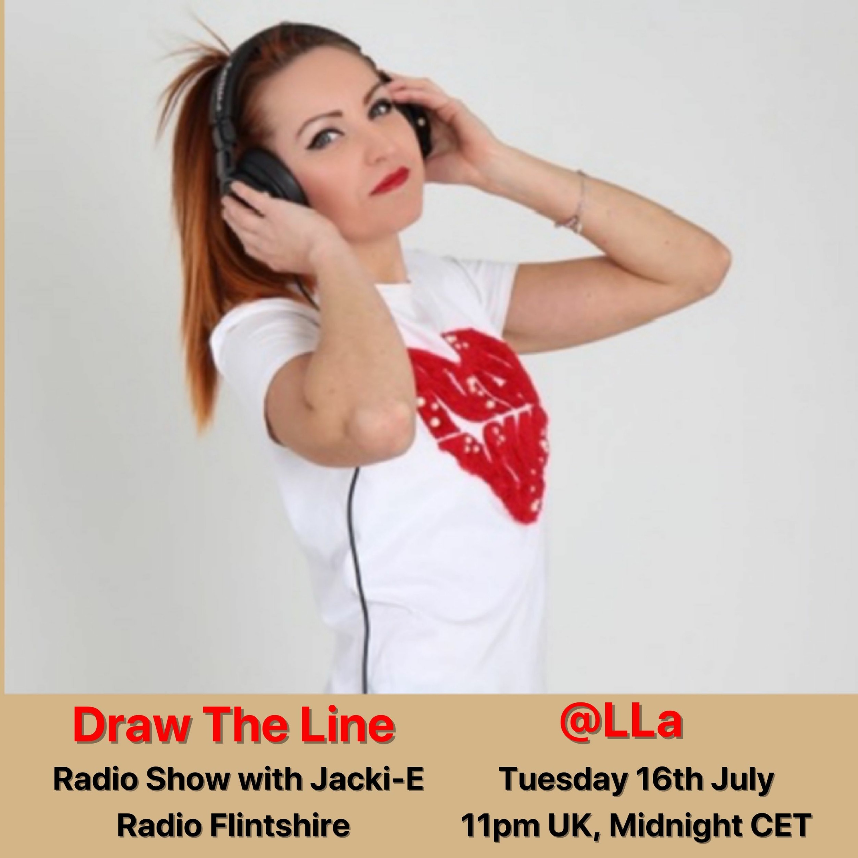 Jacki-E and Draw The Line Radio Show