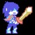 Artwork for deltarune - Rude Buster (SCC MSX-Alike) [0CC-FT - 5B+N163] (UPDATED 2020)