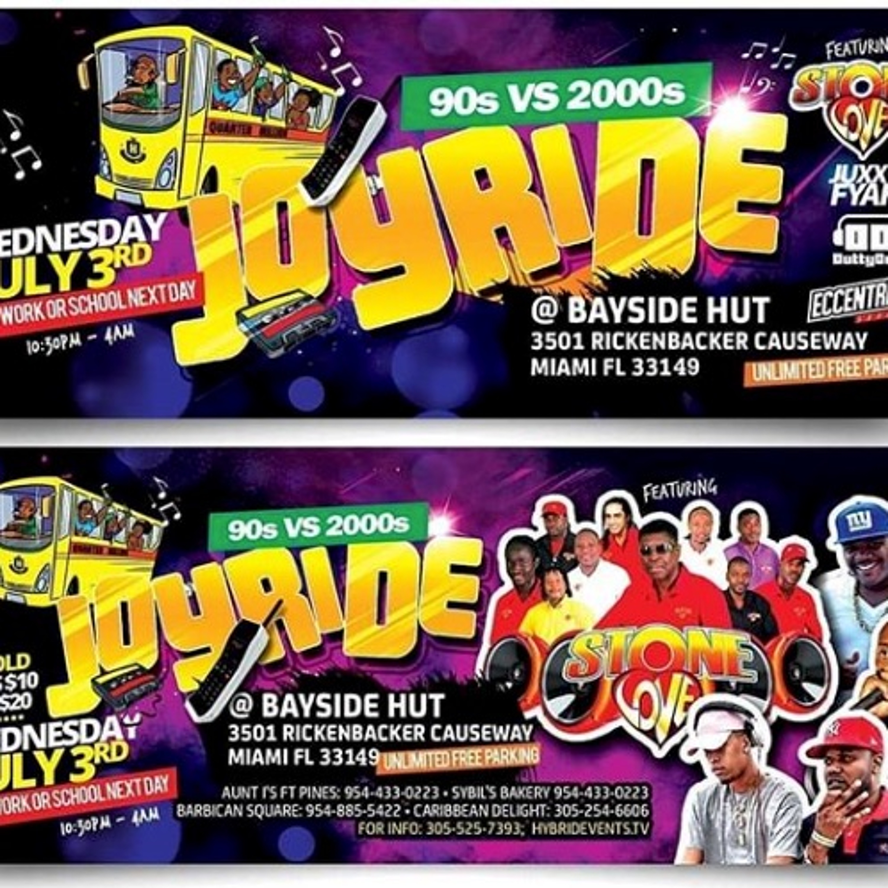 Eccentrix Sound + Dutty Dex + Juxxy Fiyah + Stone Love @ Joyride - 90s VS 2000s 7/3/19 (LIVE AUDIO) episode artwork