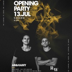 Ab&Hamy live at RW Club Curitiba 13.07.19