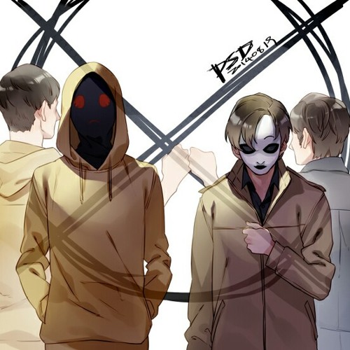 Cartoon Creepypasta Masky Hoodie And Ticci Toby Masky Y Hoodie