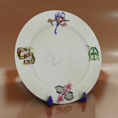 Plate De, 'Vissersduel' (2019). Courtesy Slagwerk, Brussels.